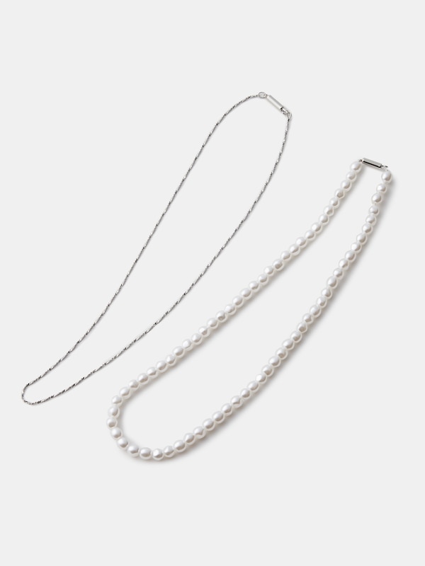 4WAYパールネックレス