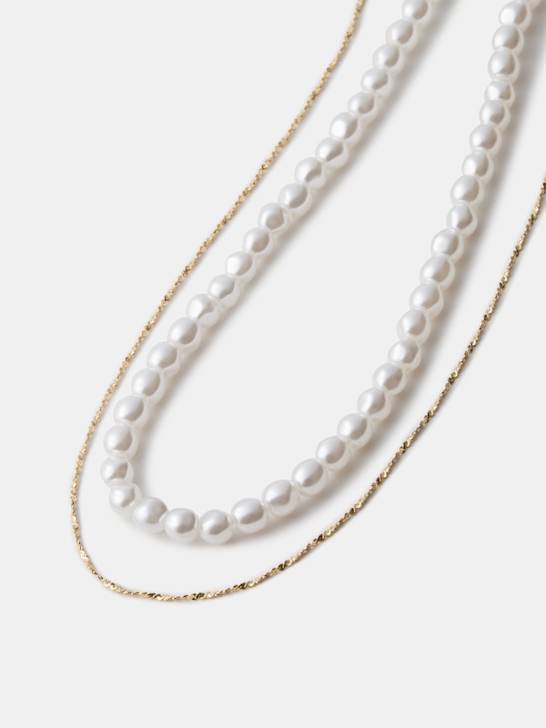 4WAYパールネックレス