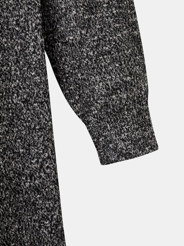 ミックスヤーンフレアニットワンピース