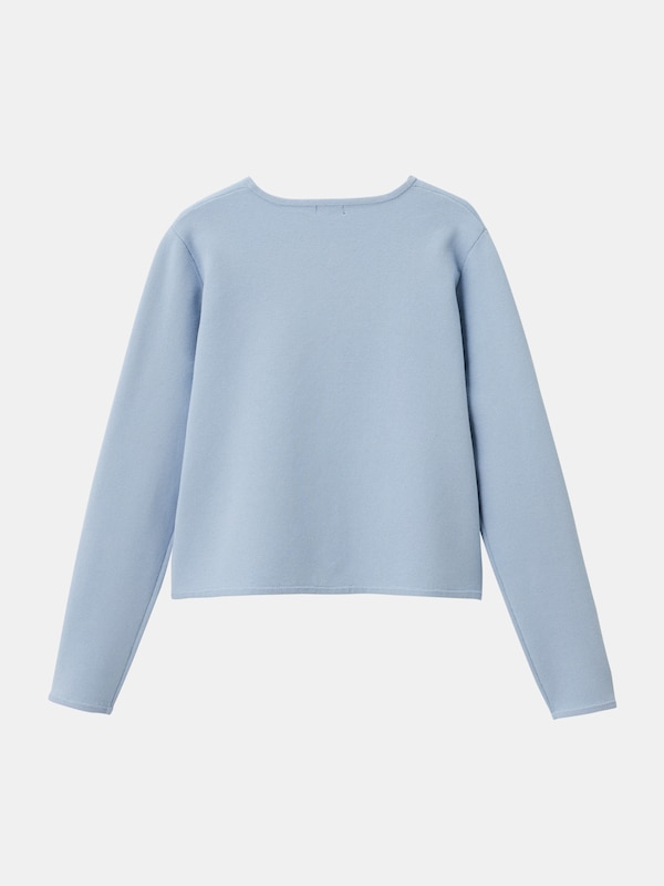 コットンブレンドカーディガン