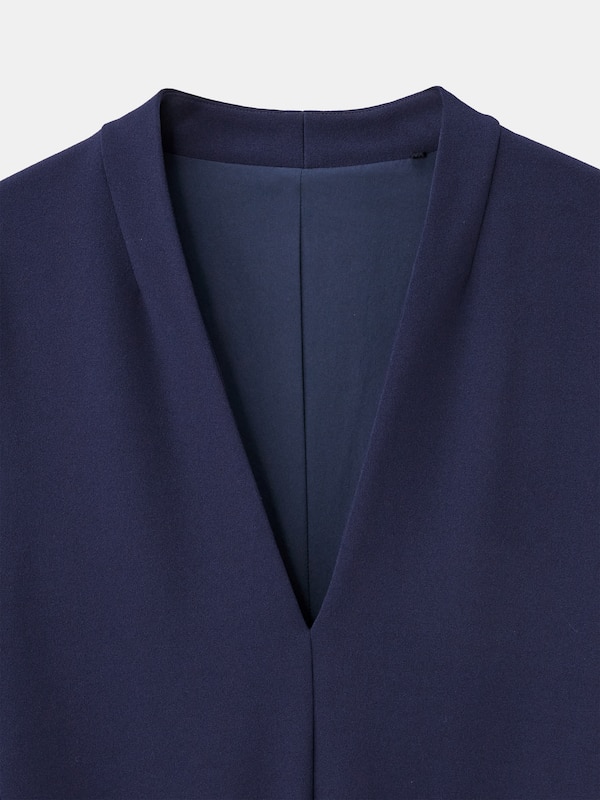 ジョーゼットジャージージャンパーワンピース