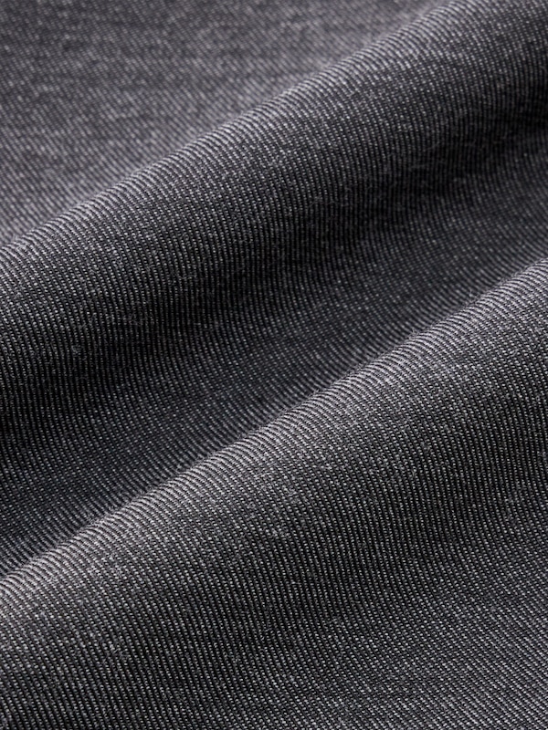 レーヨンブレンドオープンカラーシャツ