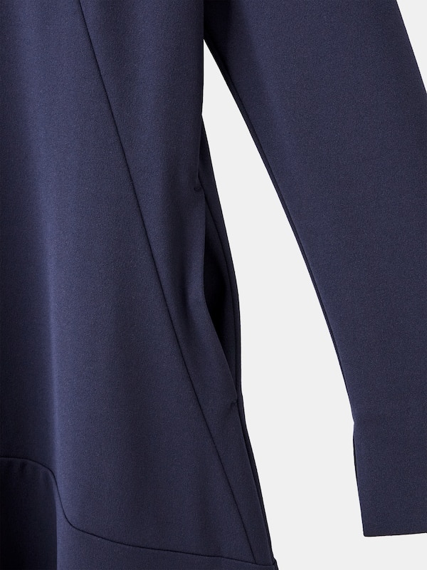 ジョーゼットジャージーフレアワンピース