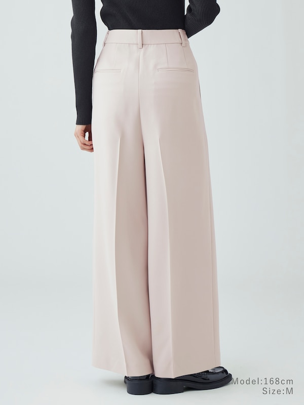 トリアセブレンド2タックワイドパンツ