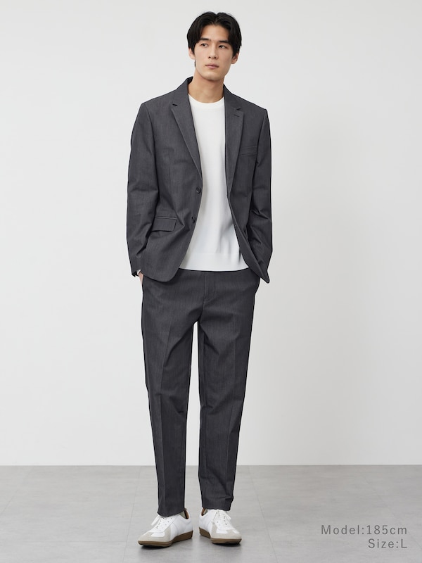 ウォッシャブルクルーネックセーター