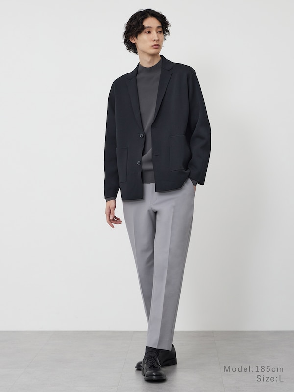 ミラノリブニットジャケット