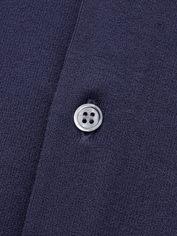 UVカットレーヨンブレンドポロカーディガン