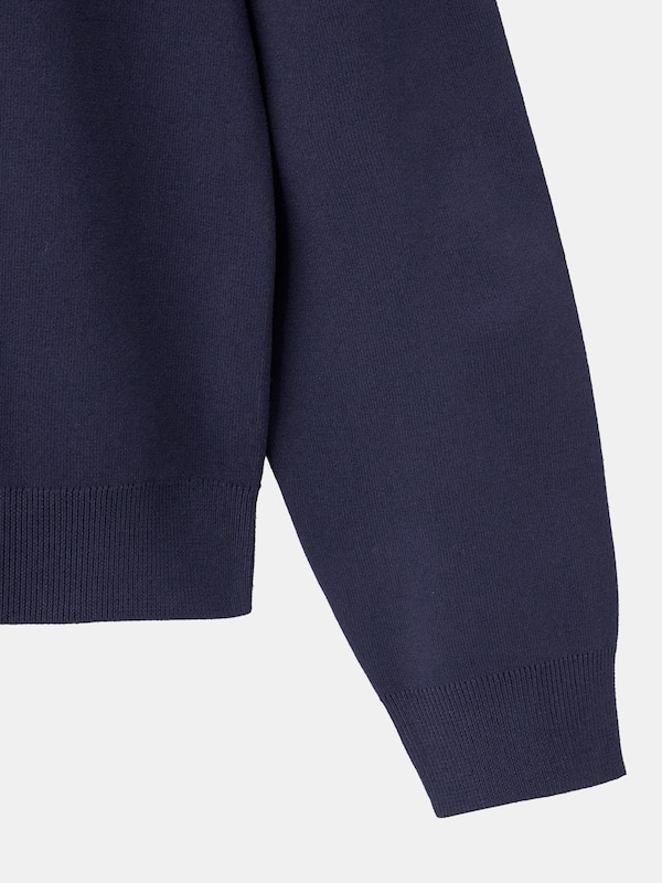 UVカットレーヨンブレンドポロカーディガン