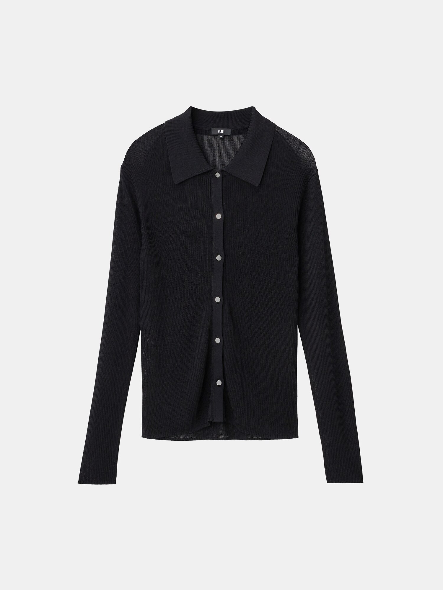 PLST(プラステ)公式 | レーヨンブレンドシアーポロカーディガン