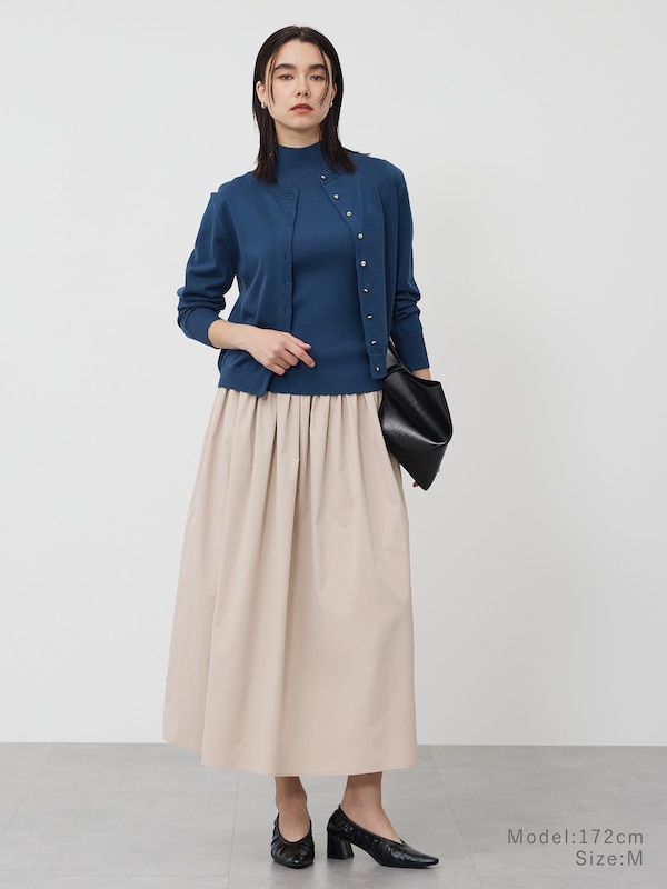 ギャザーボリュームスカート