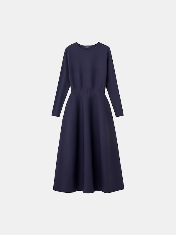 ホールガーメント®フレアニットワンピース