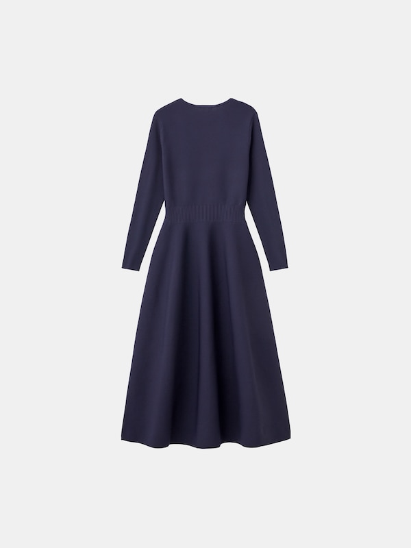 ホールガーメント®フレアニットワンピース