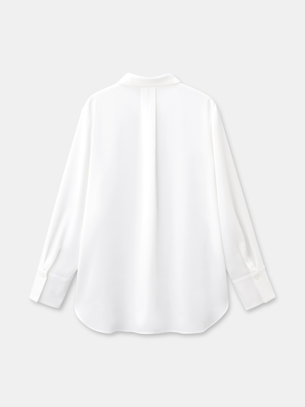 ドレープレギュラーカラーシャツ