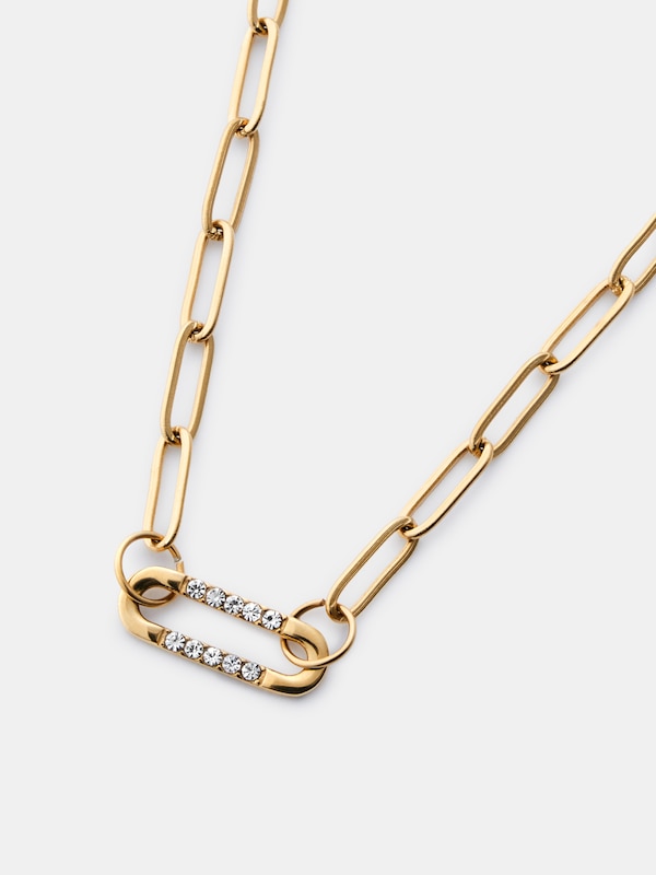 スクエアチェーンネックレス