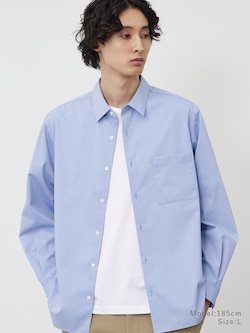 ブロードレギュラーカラーシャツ