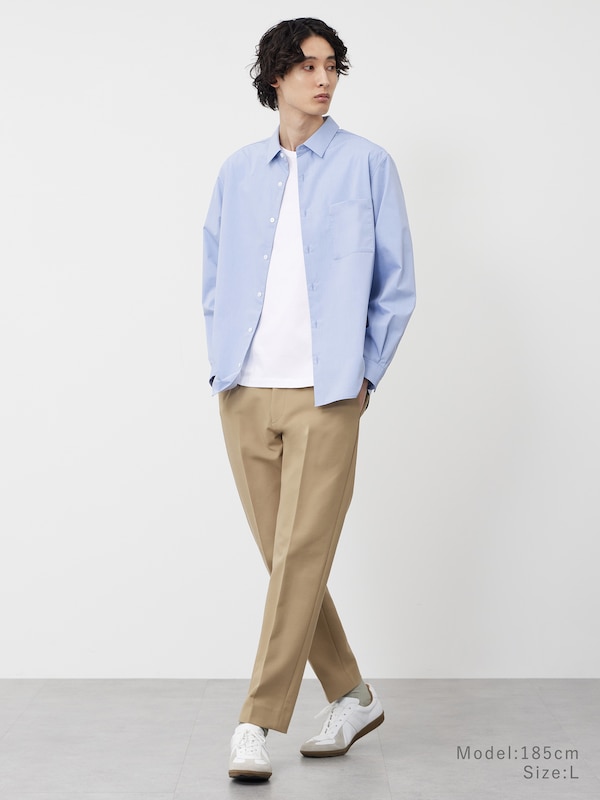 ブロードレギュラーカラーシャツ