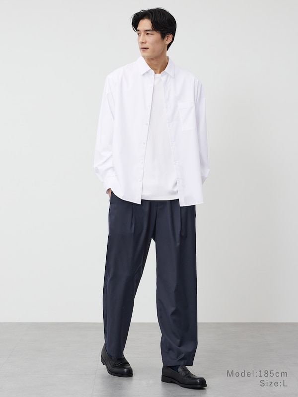 ブロードレギュラーカラーシャツ