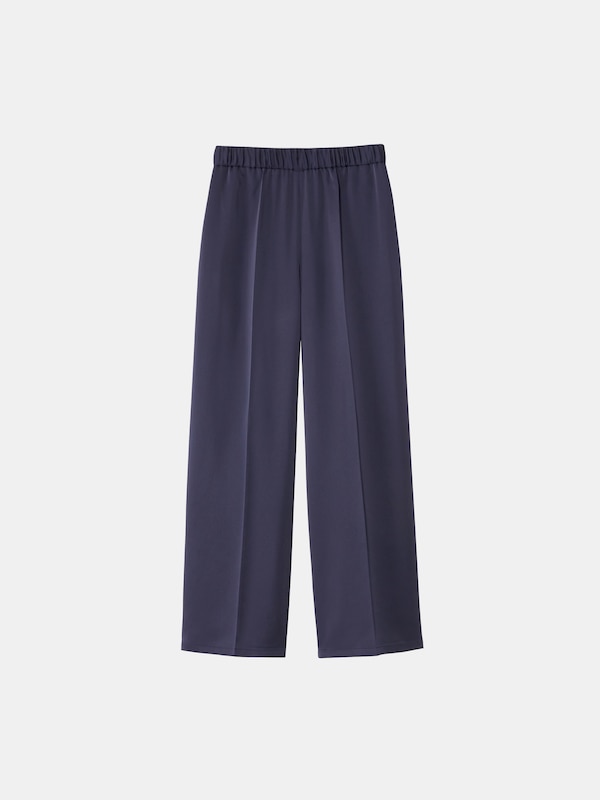 サテンイージーパンツ