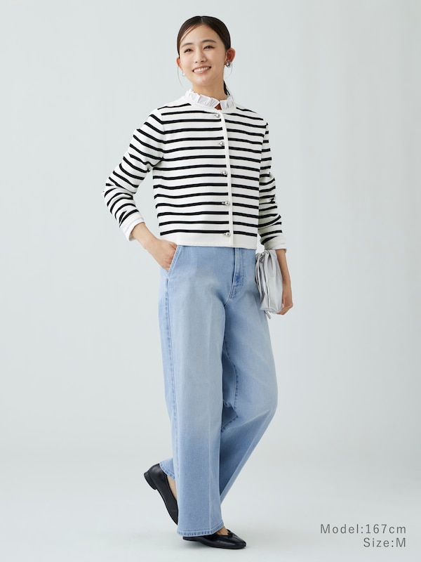 タイプライターフリルブラウス