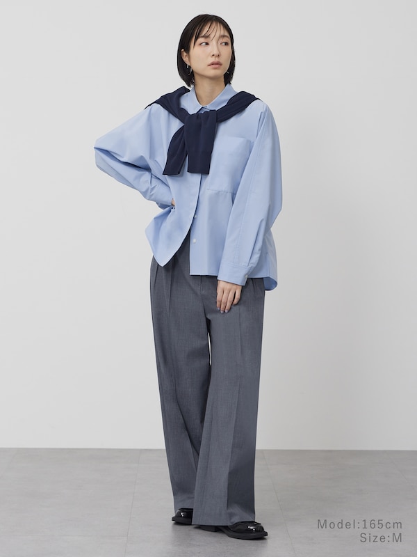 UVカットレーヨンブレンドメタルボタンカーディガン