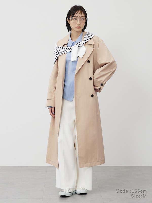 UVカットレーヨンブレンドメタルボタンカーディガン