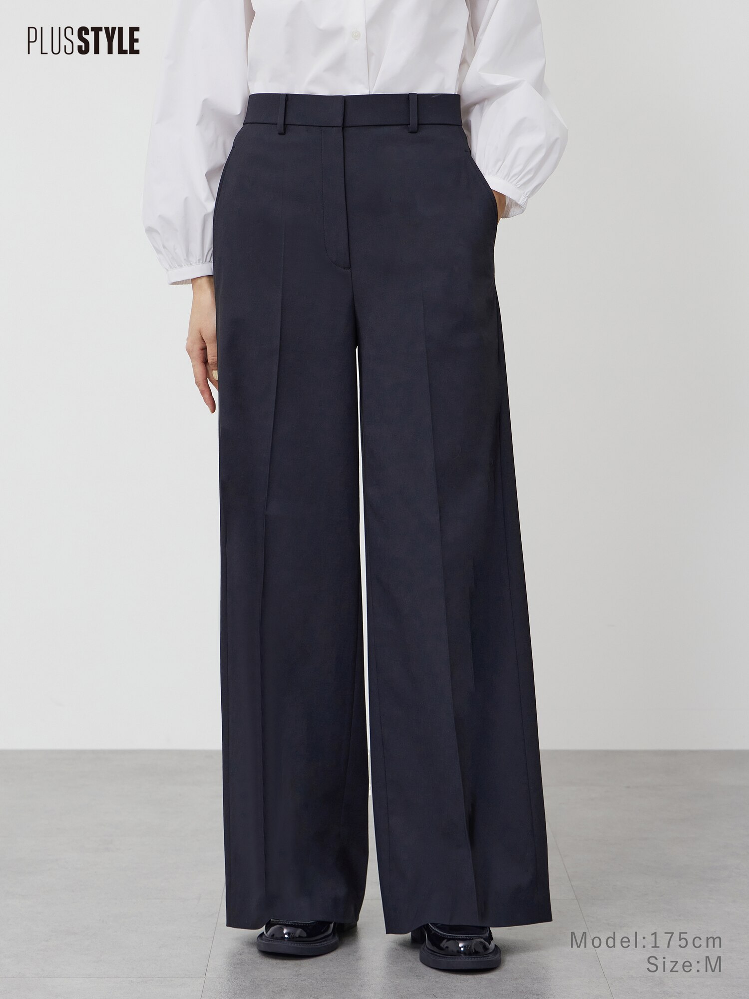 PLST(プラステ)公式 | レディースのPLUS STYLE パンツ (リネンブレンド)