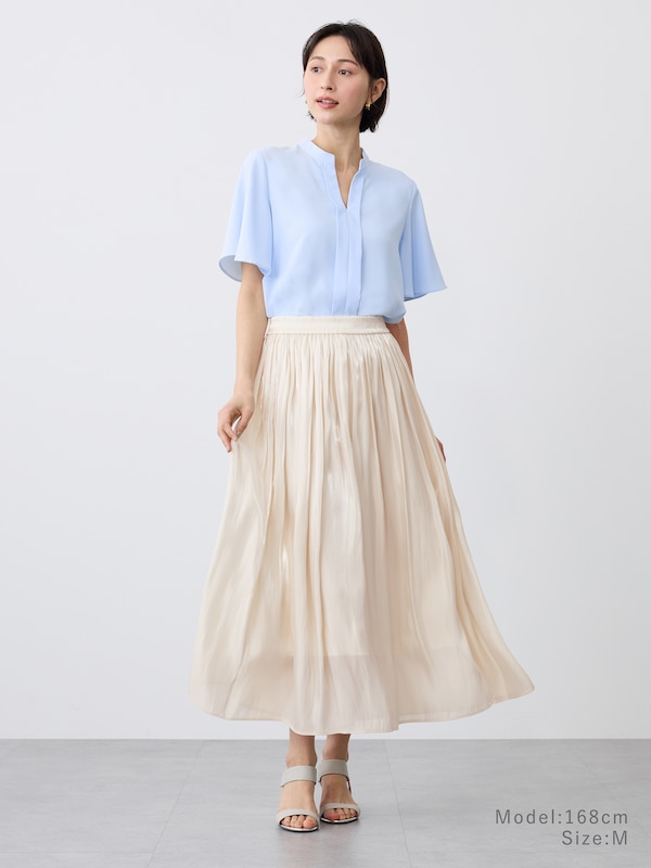 ジョーゼットスキッパーブラウス