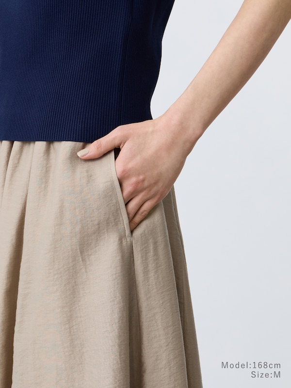 【ヒットアイテム】シアーボリュームフレアスカート