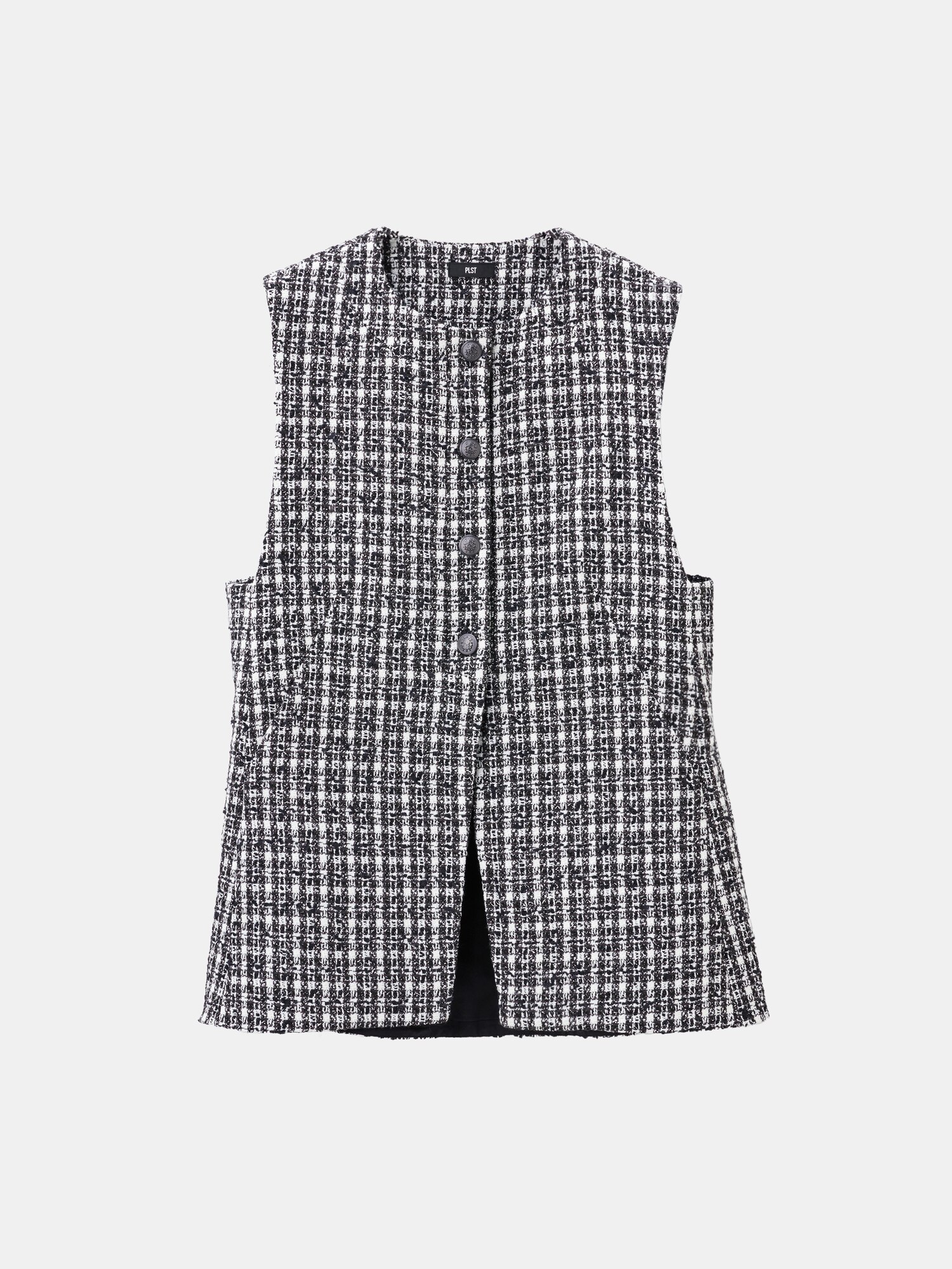 PLST(プラステ)公式 | ツイードペプラムジレ