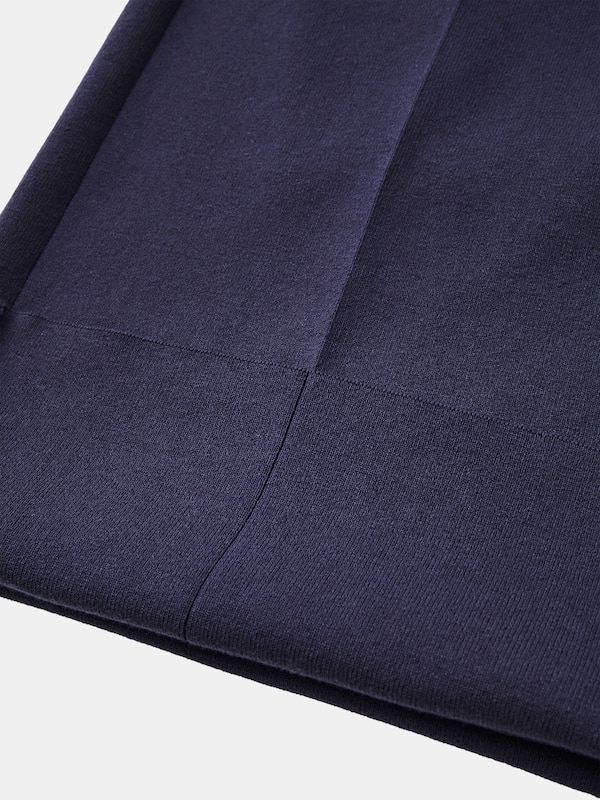 コットンブレンドニットイージーパンツ