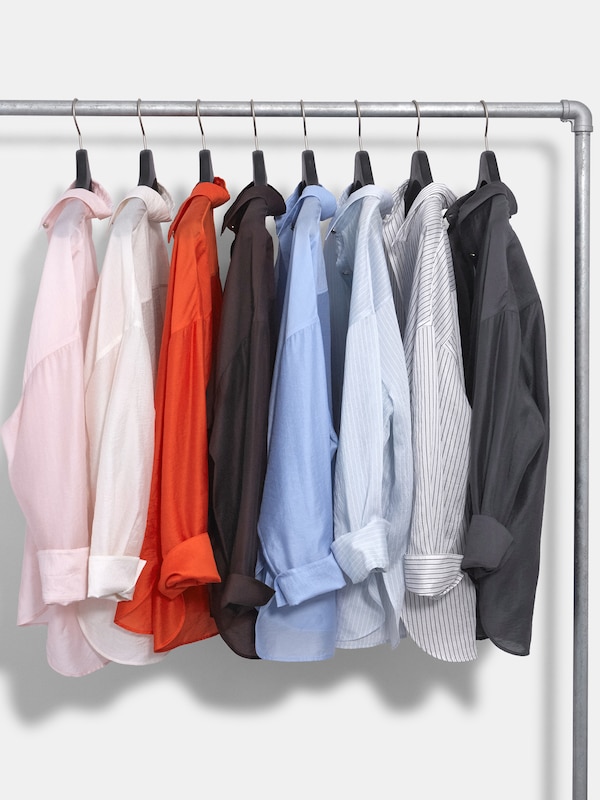 【ヒットアイテム】シアーメタルボタンシャツ