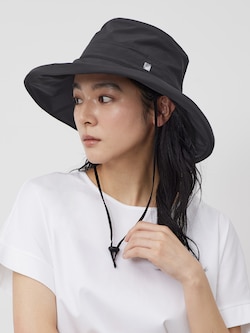 UVカットワイドブリムハット
