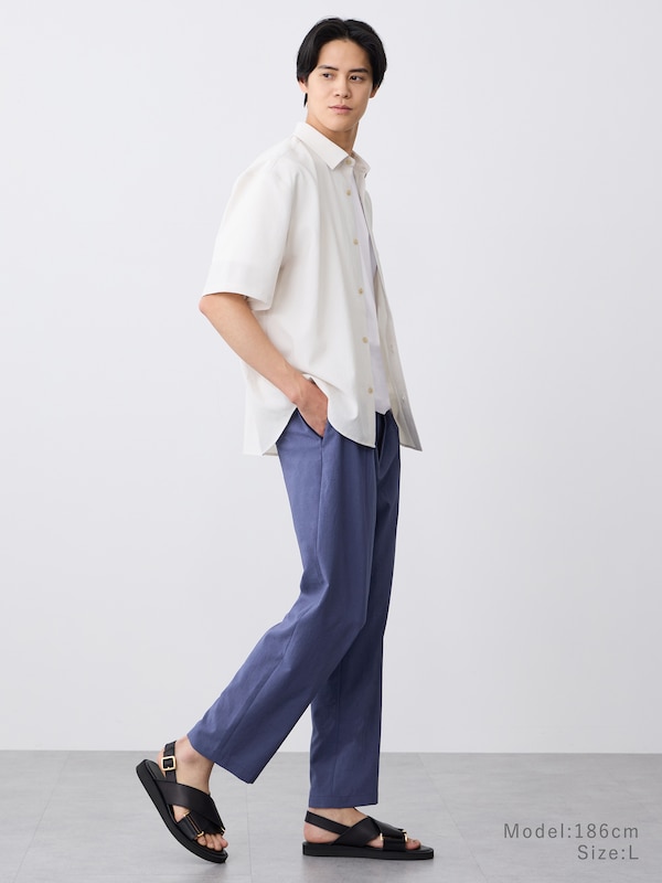 プレシャスドライワンタックテーパードパンツ