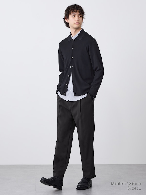 プレシャスドライワンタックテーパードパンツ