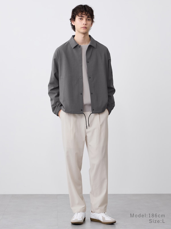 プレシャスドライワンタックテーパードパンツ