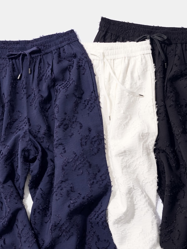 ジャカードイージーパンツ