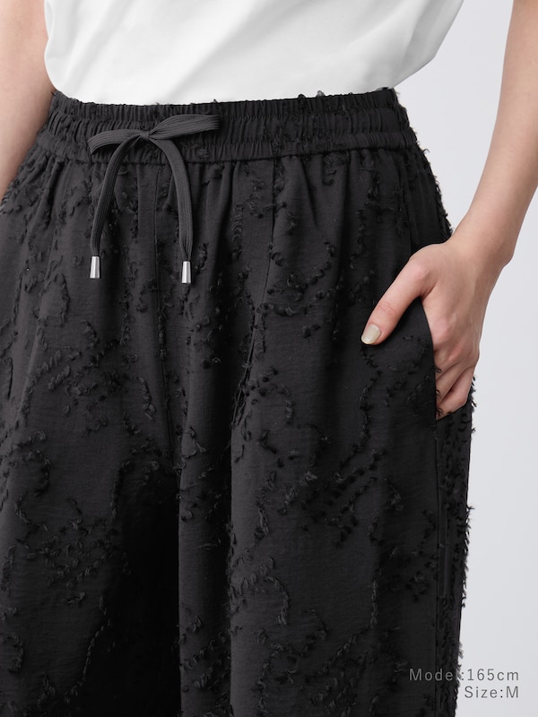 ジャカードイージーパンツ