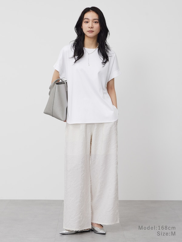 ジャカードイージーパンツ