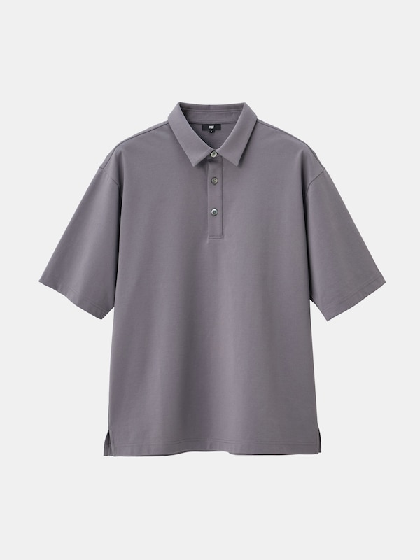 ストレッチコットンブレンドリラックスフィットポロ