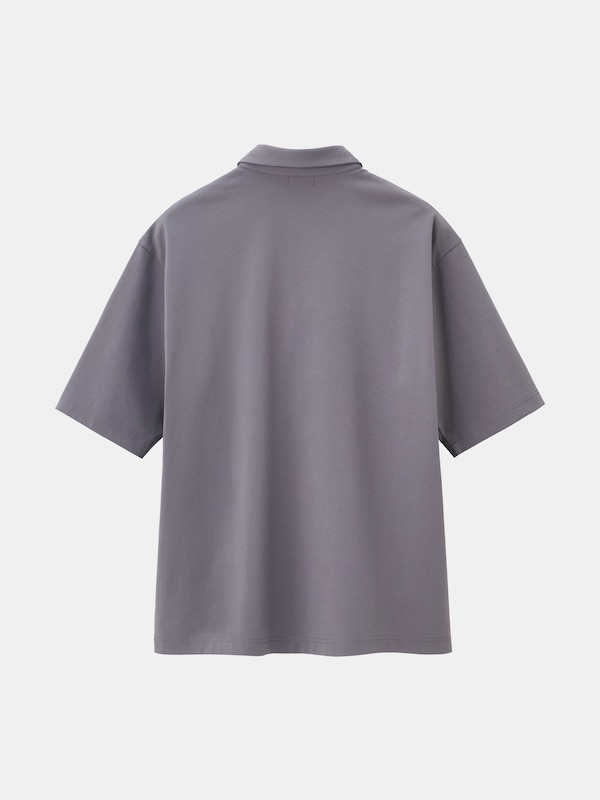 ストレッチコットンブレンドリラックスフィットポロ