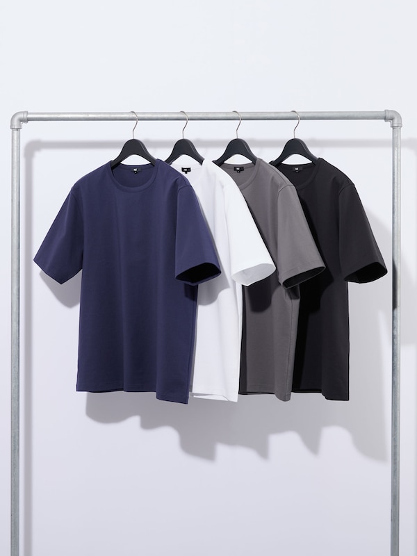 ストレッチコットンブレンドTシャツ