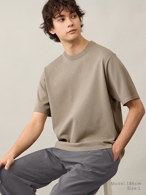 【いま売れてます】ウォッシャブルニットTシャツ