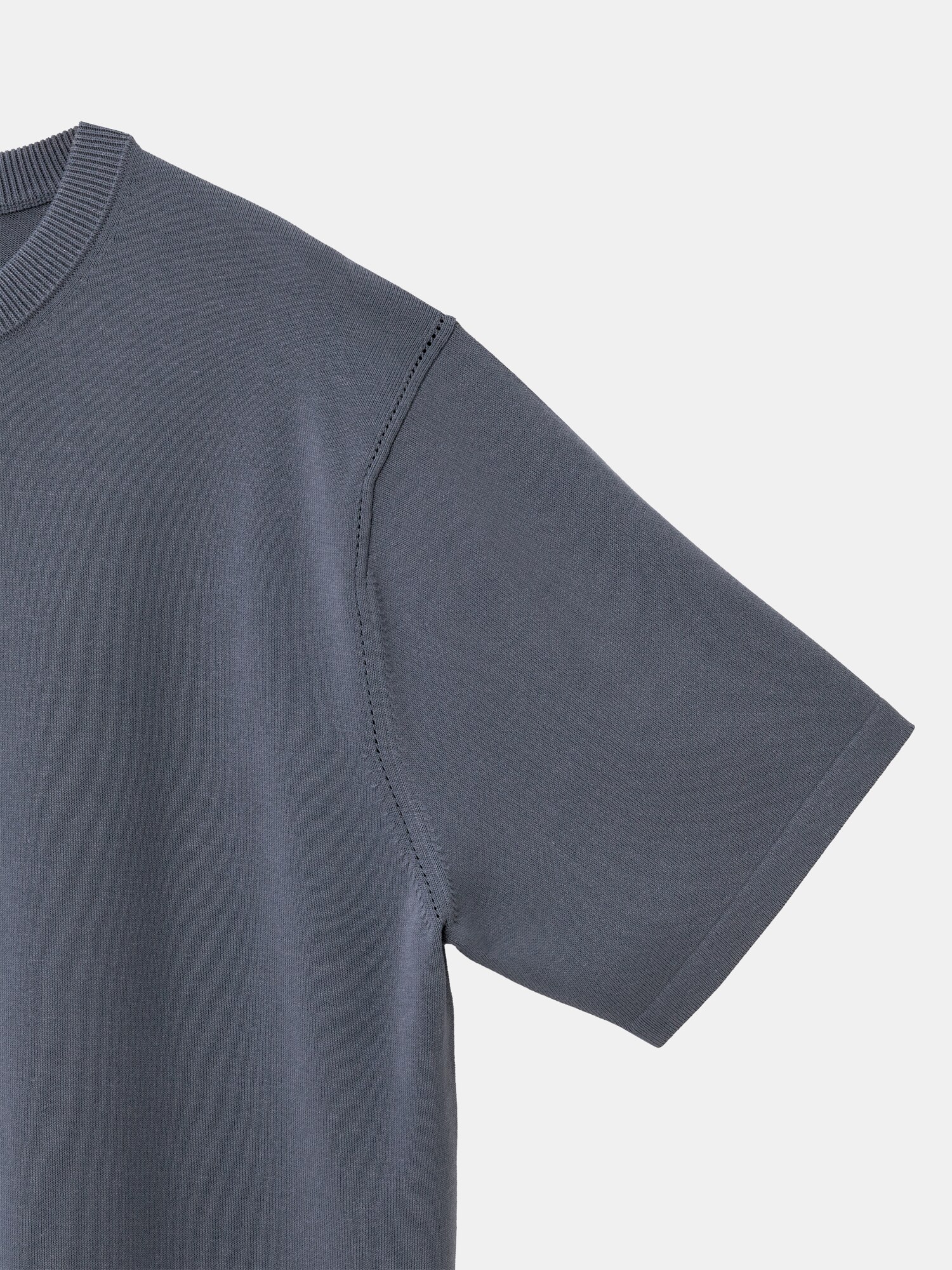 PLST(プラステ)公式 | ウォッシャブルニットTシャツ(メンズ)