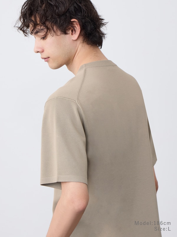ウォッシャブルニットTシャツ
