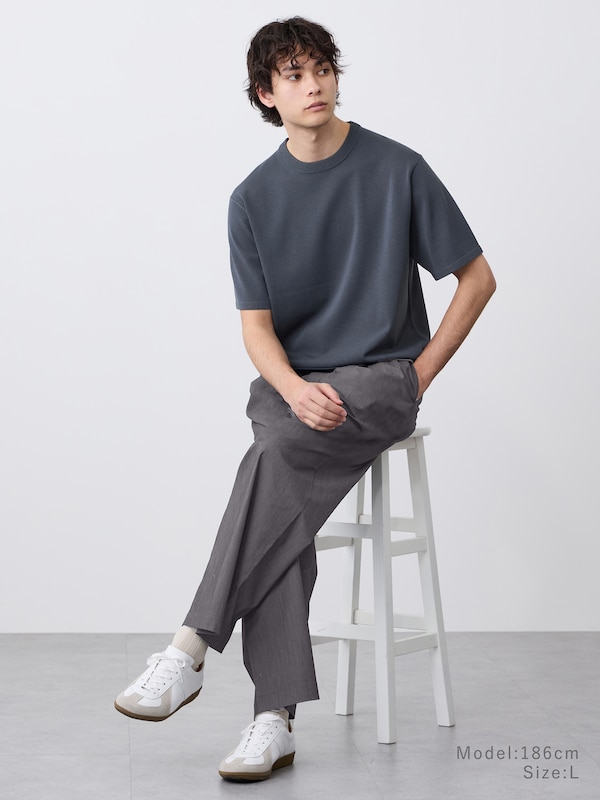 ウォッシャブルニットTシャツ