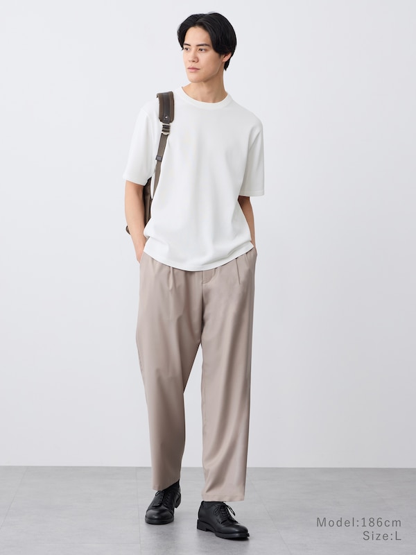 ウォッシャブルニットTシャツ