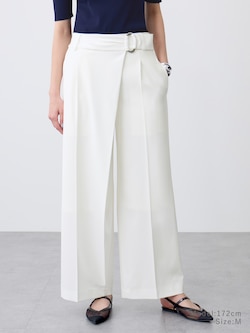 シャンブレーラップパンツ