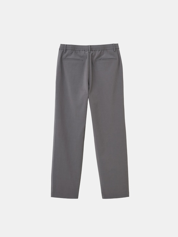 【丈長め】プレシャスドライワンタックテーパードパンツ