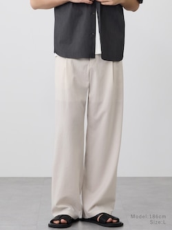 【丈長め】プレシャスドライワイドパンツ