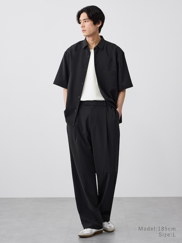 【丈長め】プレシャスドライワイドパンツ